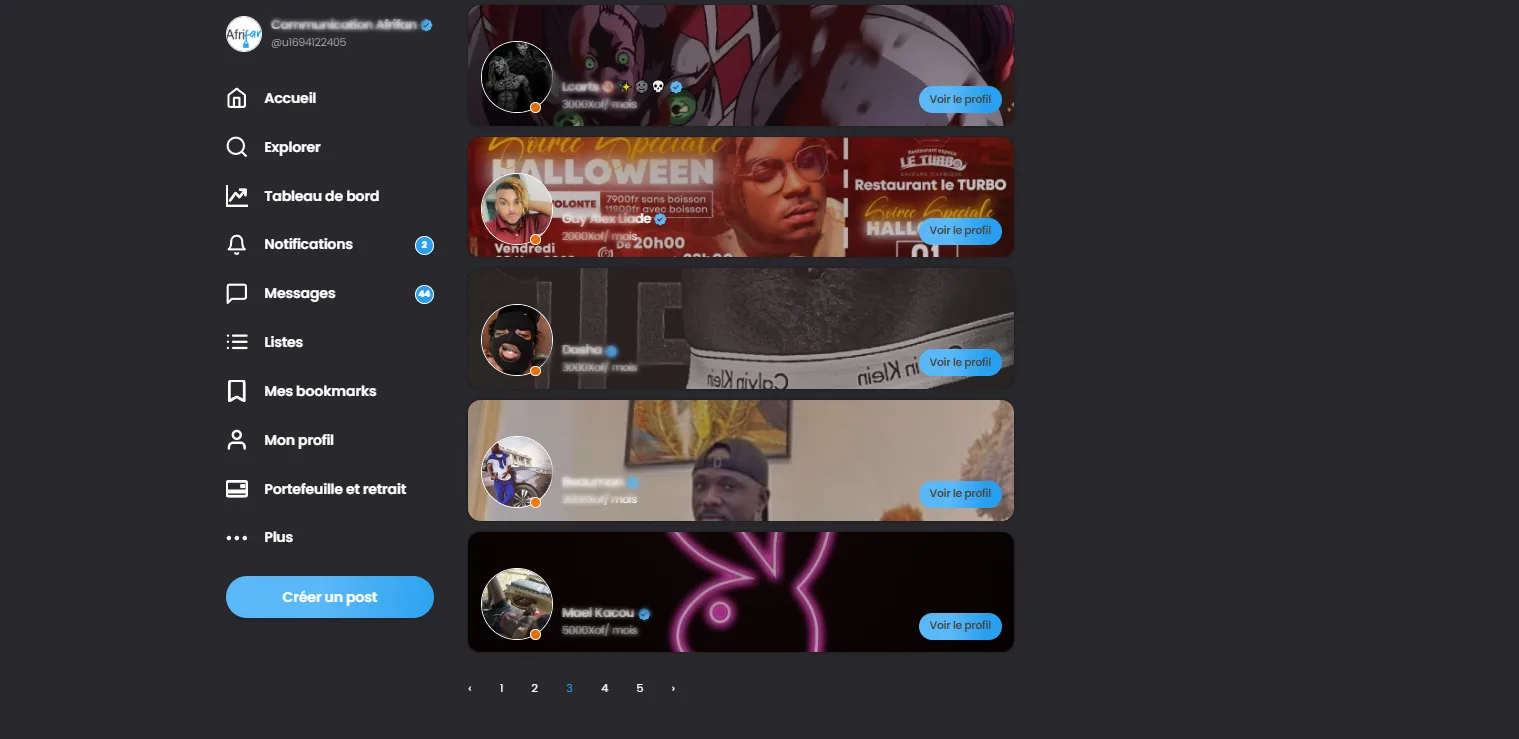 Application web